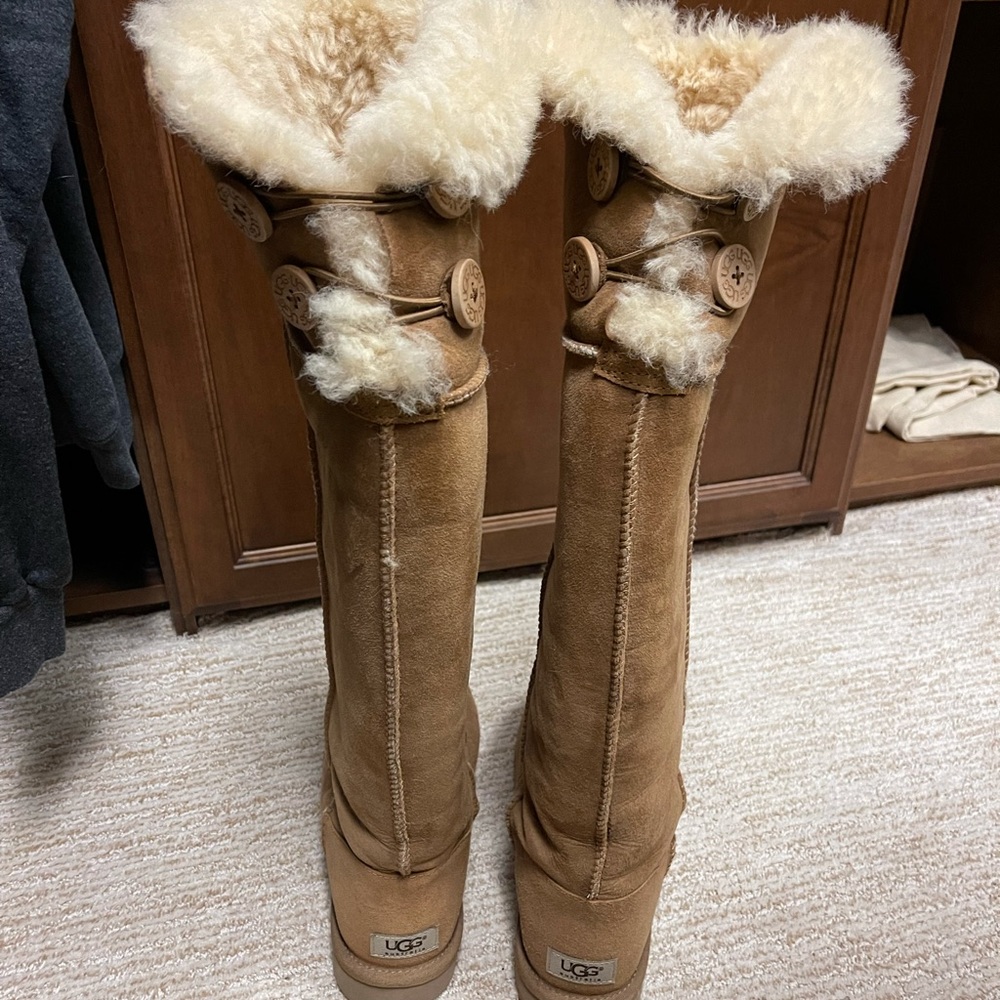 UGG boots. Over the knee Bailey Button!